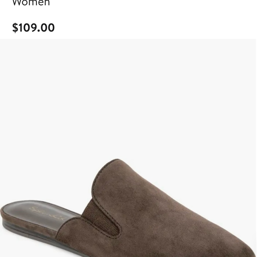 Splendid Brown Suede Mules - Picture 8 of 8